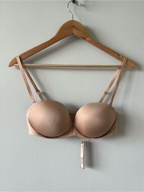 SKIMS Nude Padded Strapless Bra with Removable Straps